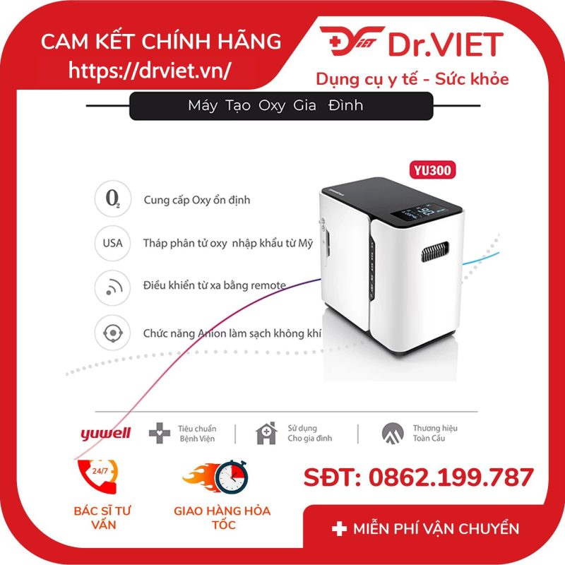 Alternative view of Máy tạo oxy Yuwell YU300