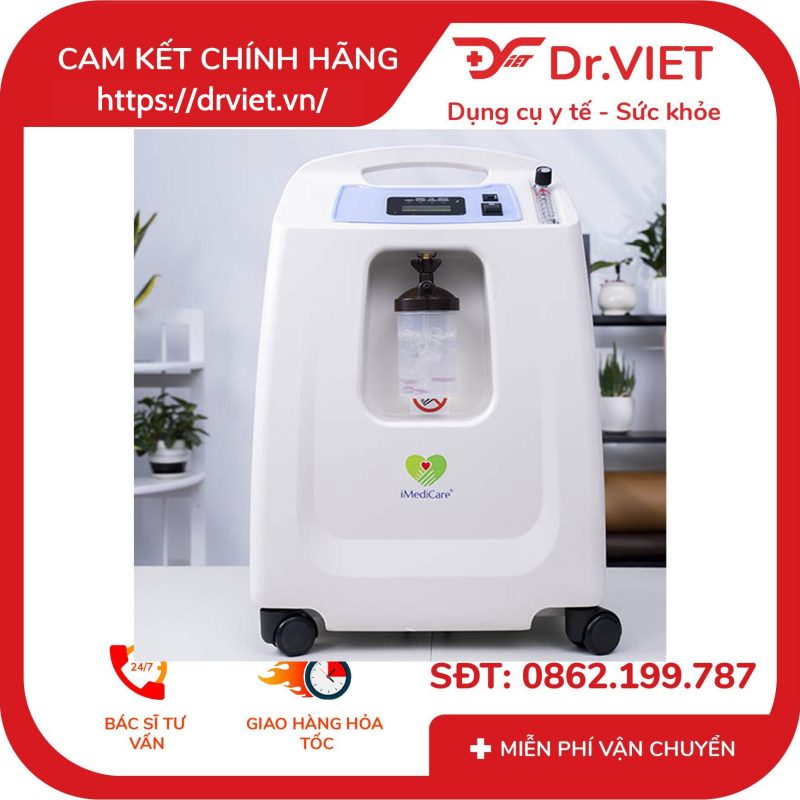 Máy tạo oxy iMediCare OC-5LH 5 Lít 12 Máy tạo oxy iMediCare OC-5LH 5 Lít