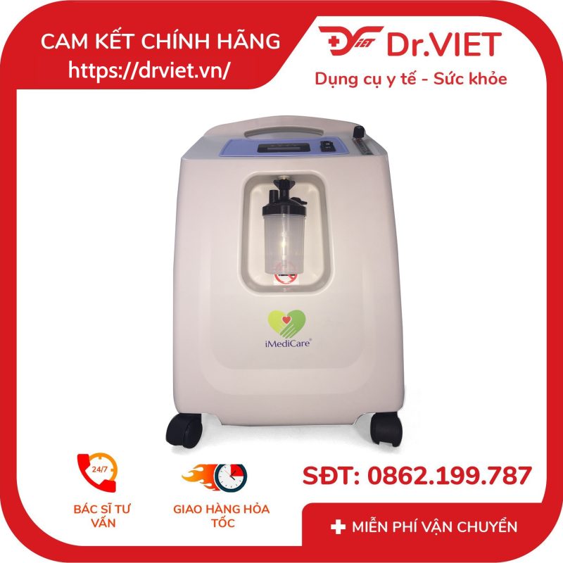 Alternative view of Máy tạo oxy iMediCare OC-5LH 5 Lít