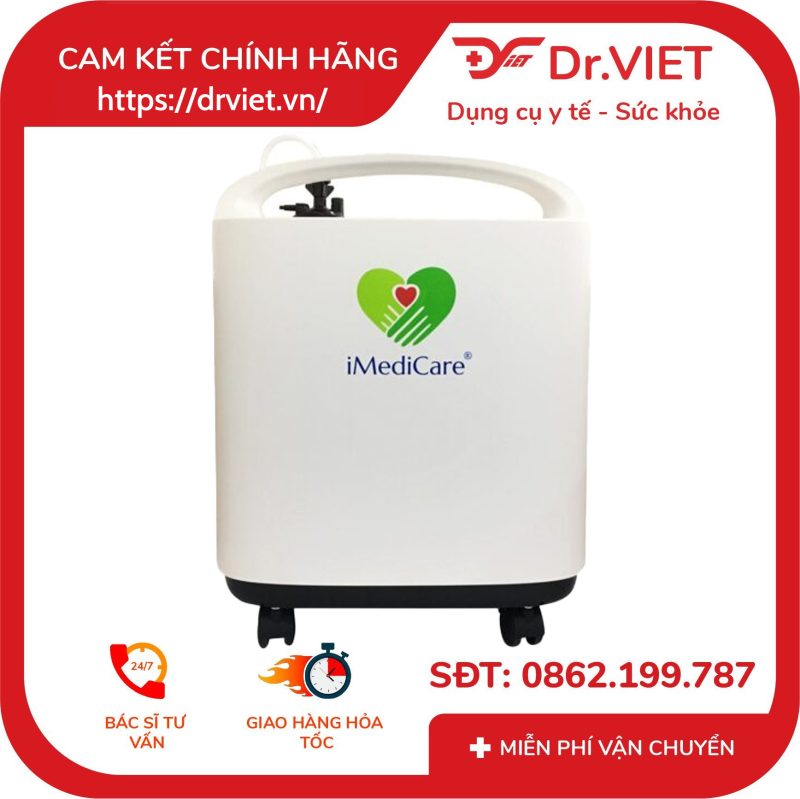 Máy tạo oxy iMediCare iOC-5LS 5 Lít