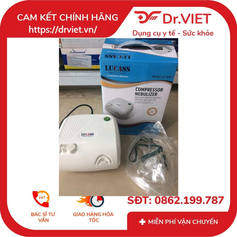 Máy xông khí dung Lucass LC-8001 13 Máy xông khí dung Lucass LC-8001