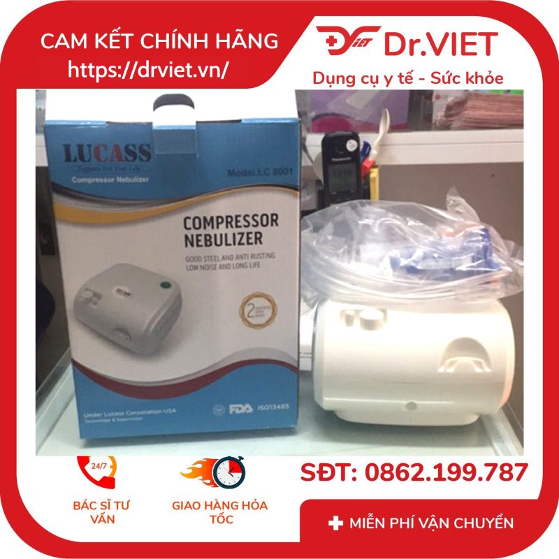 Máy xông khí dung Lucass LC-8001 11 Máy xông khí dung Lucass LC-8001