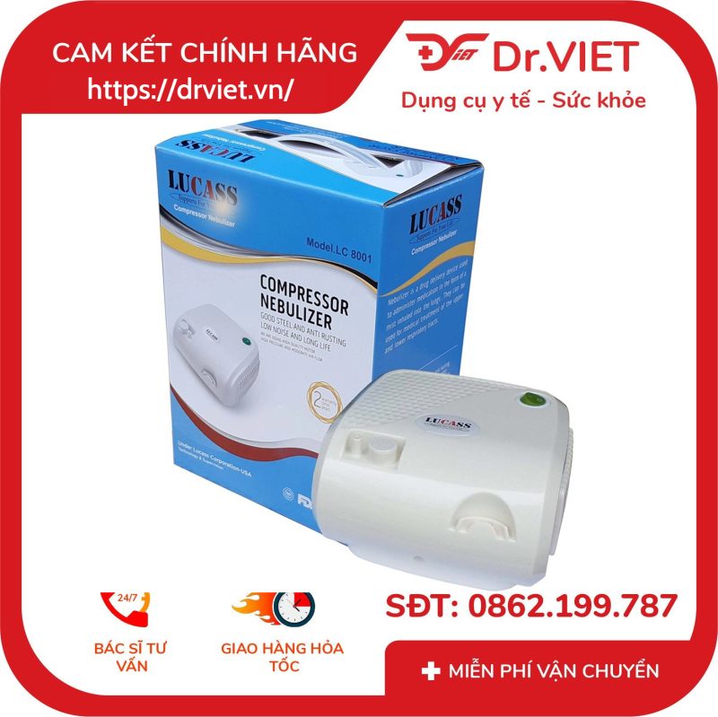 Máy xông khí dung Lucass LC-8001