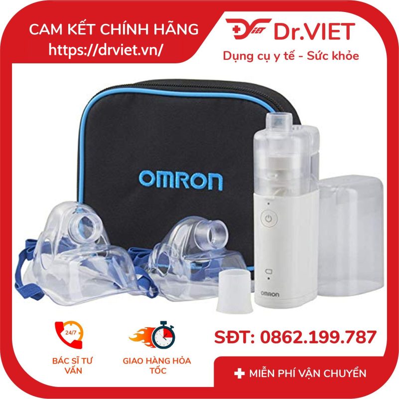 Máy xông khí dung dạng lưới Omron NE-U100 16 Máy xông khí dung dạng lưới Omron NE-U100
