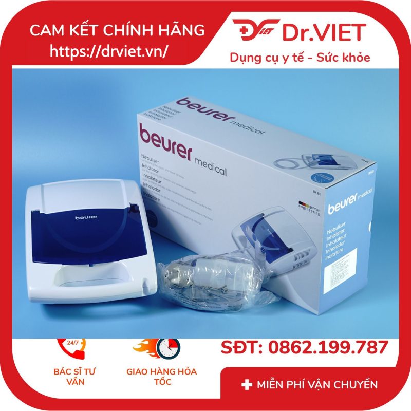 Máy xông mũi họng khí dung Beurer IH21 16 Máy xông mũi họng khí dung Beurer IH21
