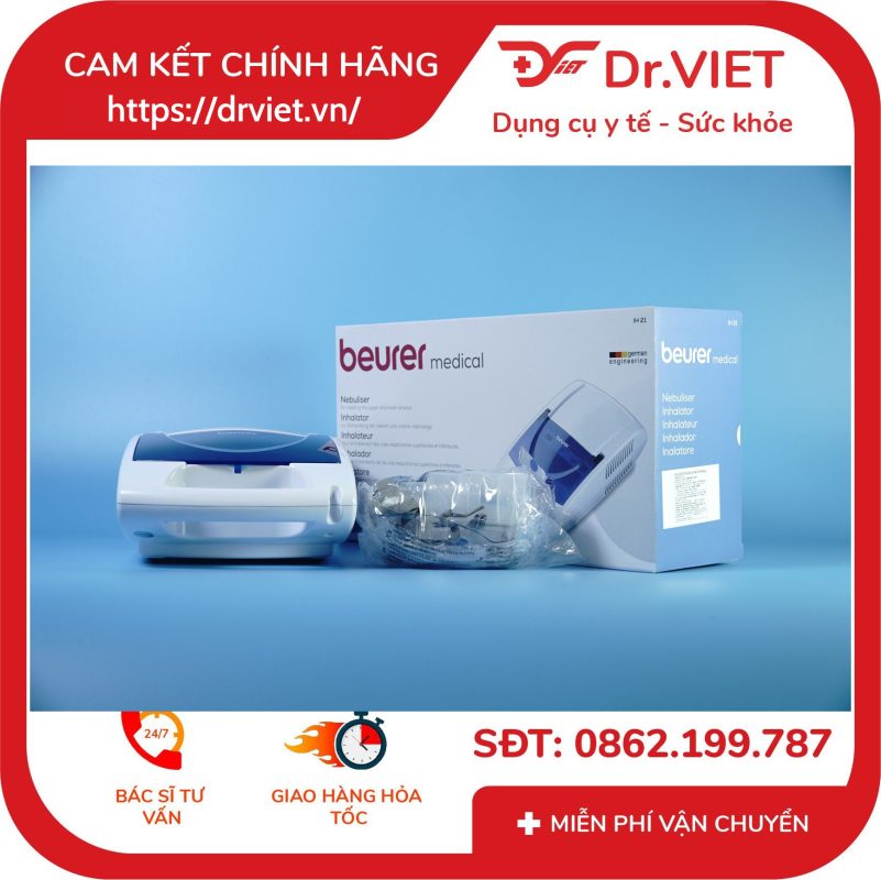 Máy xông mũi họng khí dung Beurer IH21 18 Máy xông mũi họng khí dung Beurer IH21