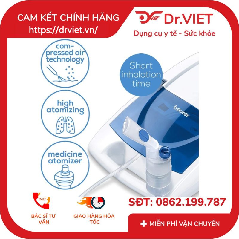 Máy xông mũi họng khí dung Beurer IH21 13 Máy xông mũi họng khí dung Beurer IH21