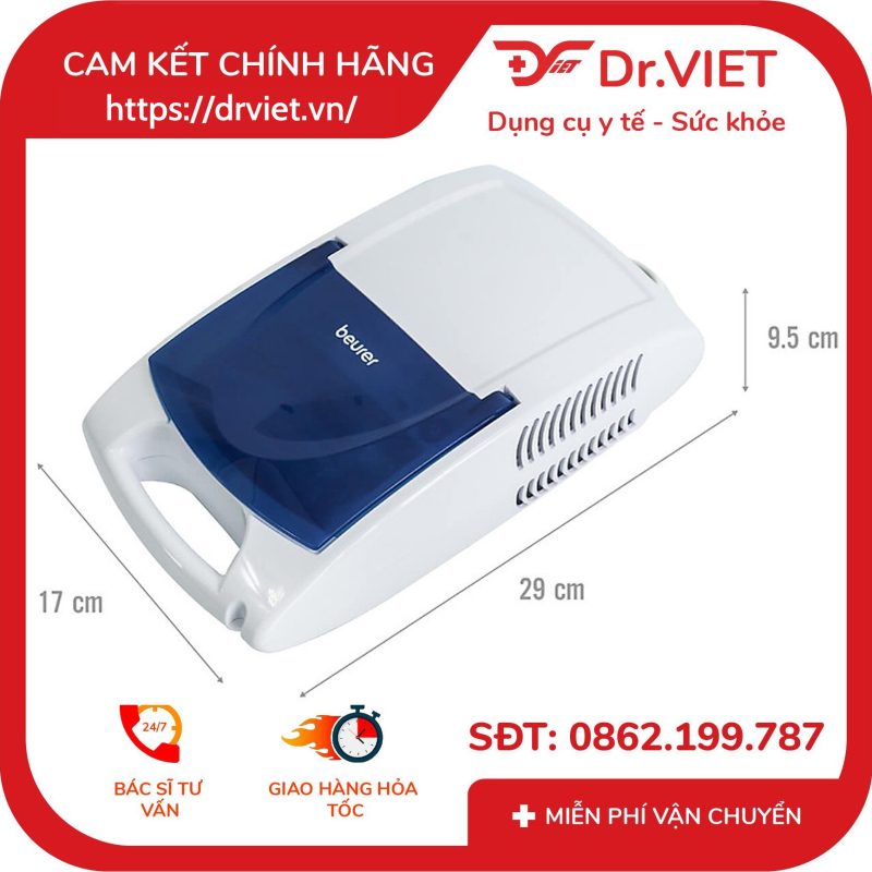 Máy xông mũi họng khí dung Beurer IH21 12 Máy xông mũi họng khí dung Beurer IH21
