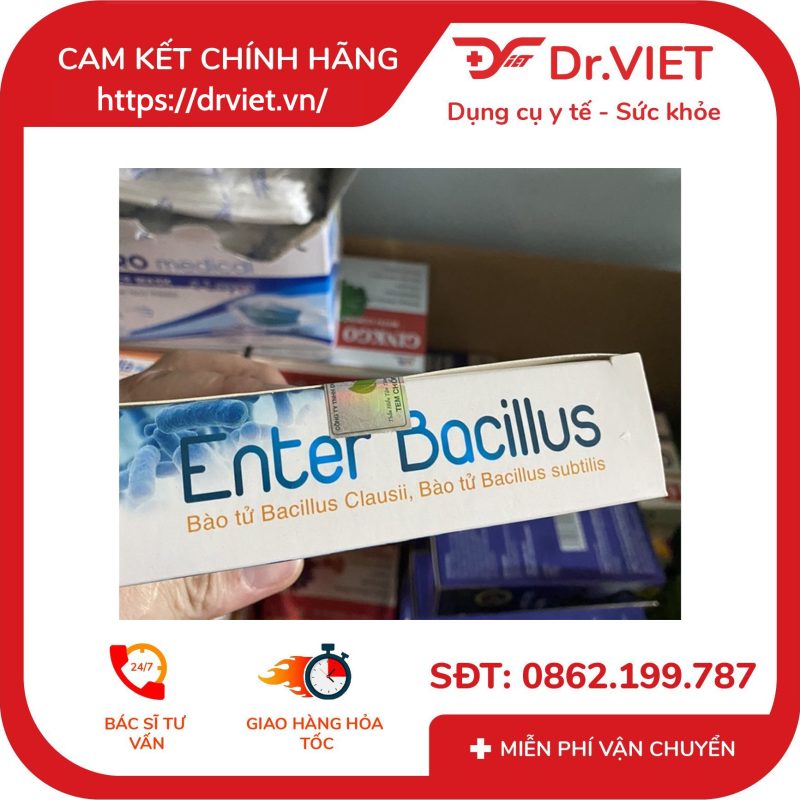 Men tiêu hoá Enter Bacillus cân bằng vi khuẩn đường ruột