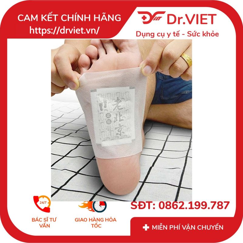 Miếng dán ngải cứu thải độc Chân Lão Bắc Kinh