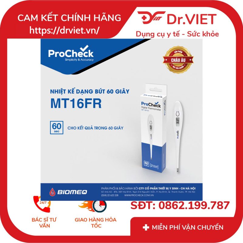 Nhiệt Kế Điện Tử Dạng Bút ProCheck MT16F1 13 Nhiệt Kế Điện Tử Dạng Bút ProCheck MT16F1