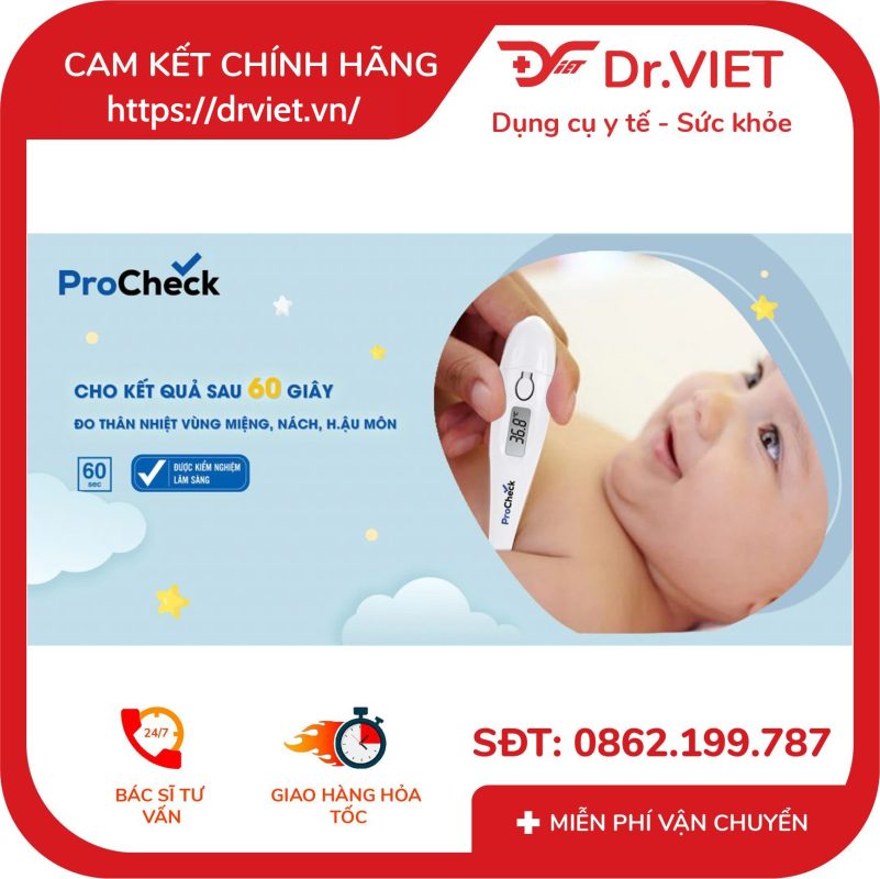 Nhiệt Kế Điện Tử Dạng Bút ProCheck MT16F1 16 Nhiệt Kế Điện Tử Dạng Bút ProCheck MT16F1 Chính hãng