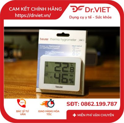 Nhiệt ẩm kế Beurer HM16 18 Nhiệt ẩm kế Beurer HM16