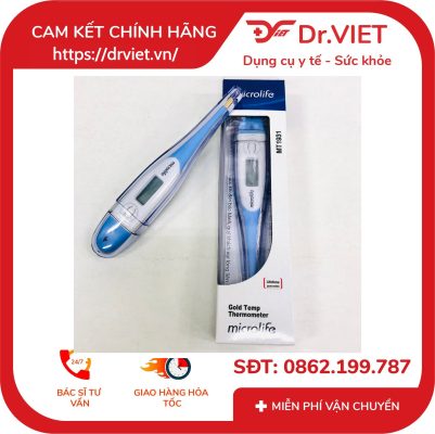 Nhiệt kế điện tử Microlife MT1931 15 Nhiệt kế điện tử Microlife MT1931