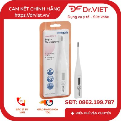 Nhiệt kế điện tử Omron MC-246