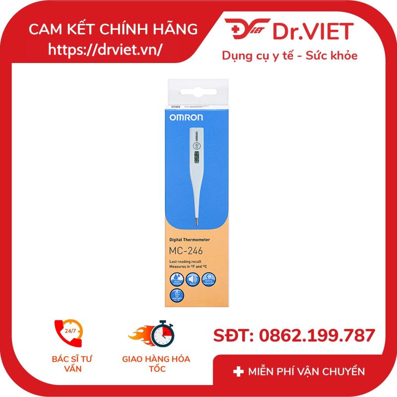 Nhiệt kế điện tử Omron MC-246