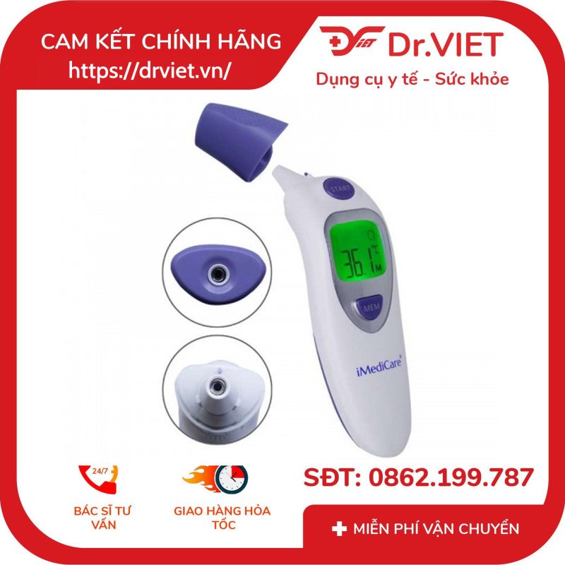 Nhiệt kế điện tử hồng ngoại iMediCare iTM-9S 15 Nhiệt kế điện tử hồng ngoại iMediCare iTM-9S