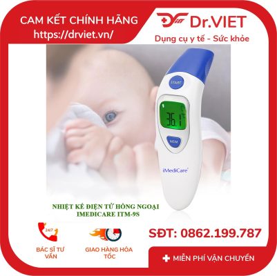Nhiệt kế điện tử hồng ngoại iMediCare iTM-9S 16 Nhiệt kế điện tử hồng ngoại iMediCare iTM-9S