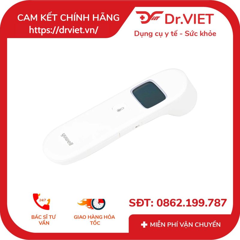 Nhiệt kế hồng ngoại Yuwell YT-1C 16 Nhiệt kế hồng ngoại Yuwell YT-1C