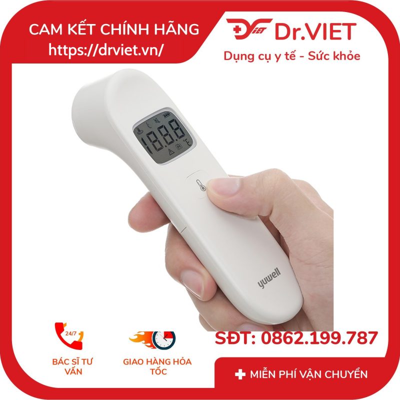 Nhiệt kế hồng ngoại Yuwell YT-1C 13 Nhiệt kế hồng ngoại Yuwell YT-1C