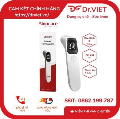 Nhiệt kế hồng ngoại đo trán AET - R1D1 Sinocare