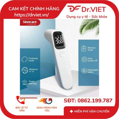 Nhiệt kế hồng ngoại đo trán AET - R1D1 Sinocare 14 Nhiệt kế hồng ngoại đo trán AET - R1D1 Sinocare