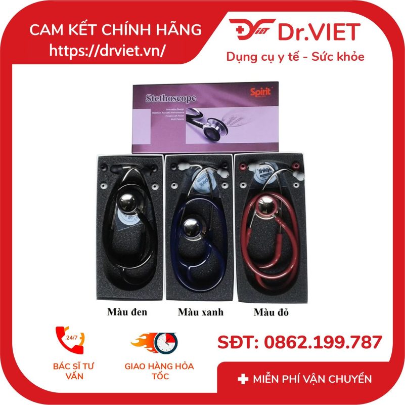 Ống nghe y tế 2 mặt Spirit CK-601P 16 Ống nghe y tế 2 mặt Spirit CK-601P
