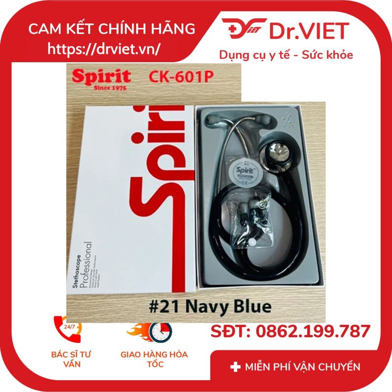 Ống nghe y tế 2 mặt Spirit CK-601P 14 Ống nghe y tế 2 mặt Spirit CK-601P