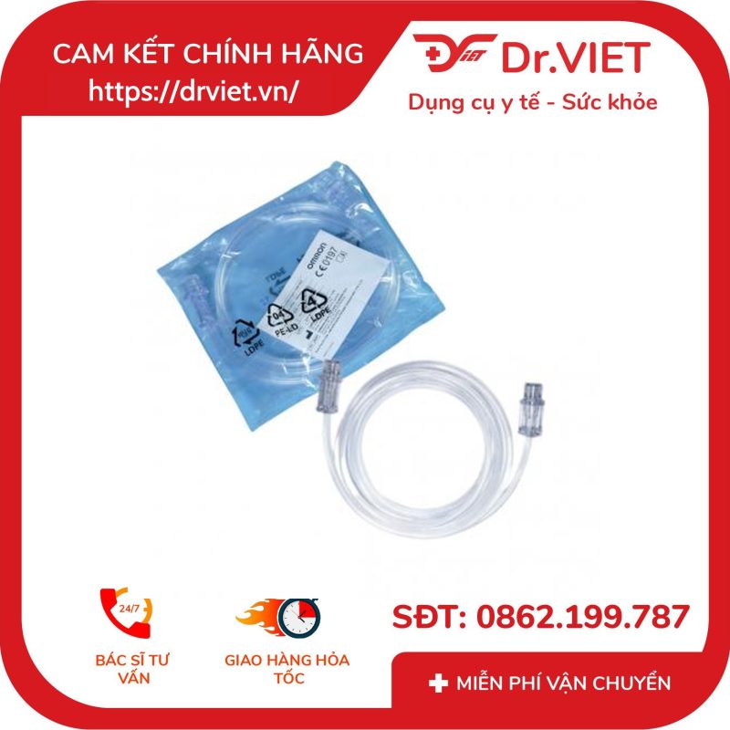 Phụ kiện dây ống dẫn khí máy xông khí dung Omron NE-C900 13 Phụ kiện dây ống dẫn khí máy xông khí dung Omron NE-C900