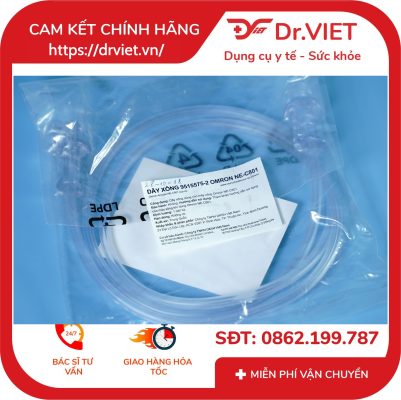 Phụ kiện dây ống dẫn khí máy xông khí dung Omron NE-C900