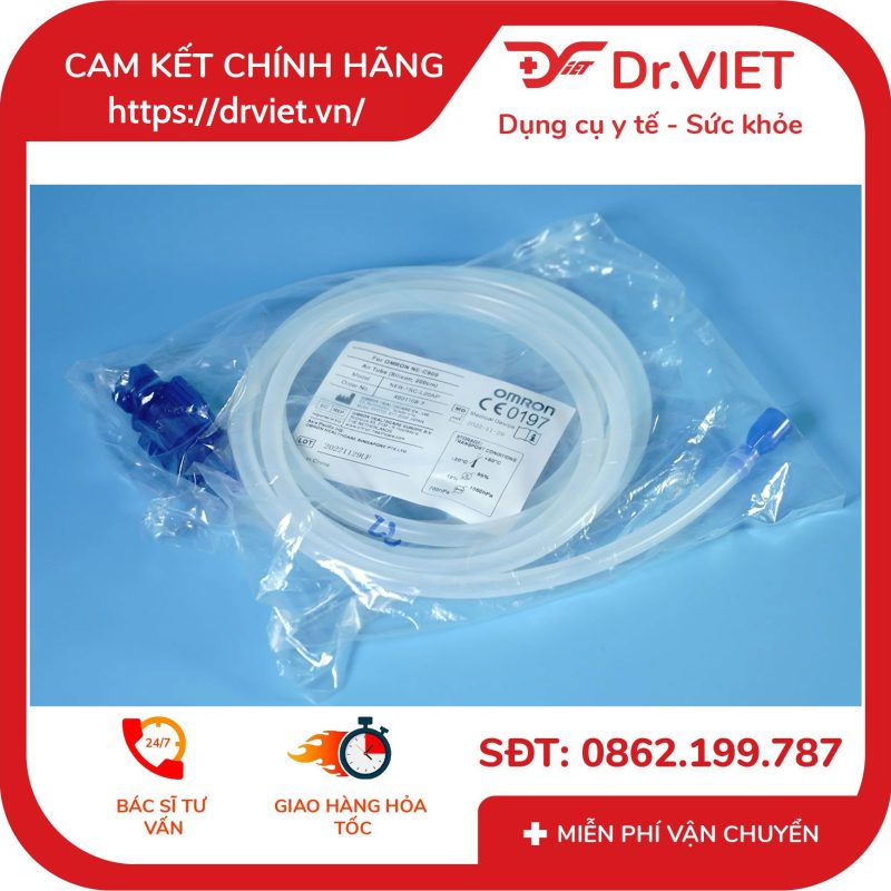 Phụ kiện dây ống dẫn khí máy xông khí dung Omron NE-C900 14 Phụ kiện dây ống dẫn khí máy xông khí dung Omron NE-C900