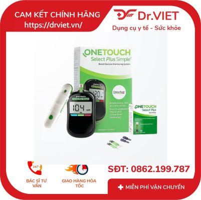 Máy Đo Đường Huyết One Touch Select Plus và Que thử đường huyết 19 Máy Đo Đường Huyết One Touch Select Plus và Que thử đường huyết