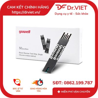 Que thử đường huyết Yuwell Y330 19 Que thử đường huyết Yuwell Y330