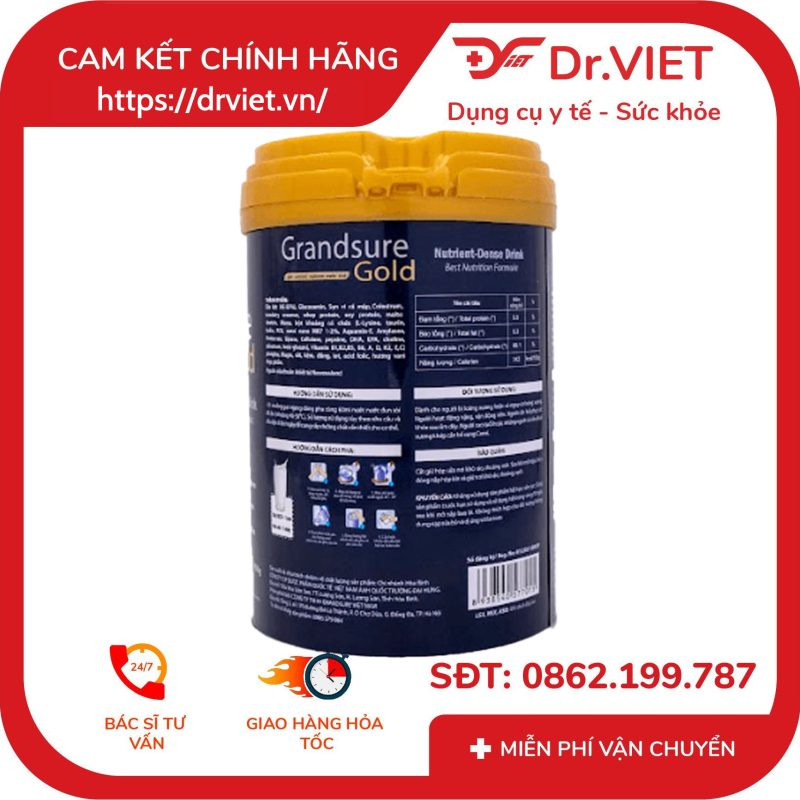 Sữa non Grandsure Gold 850g