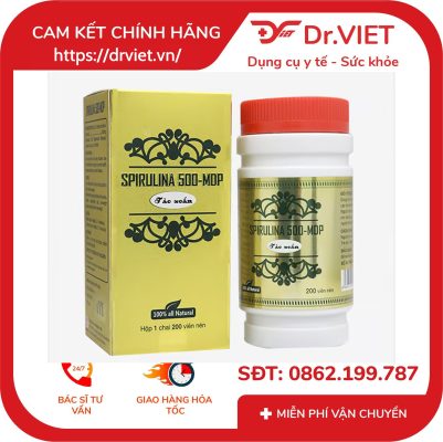 Tảo xoắn Spirulina 500 MDP
