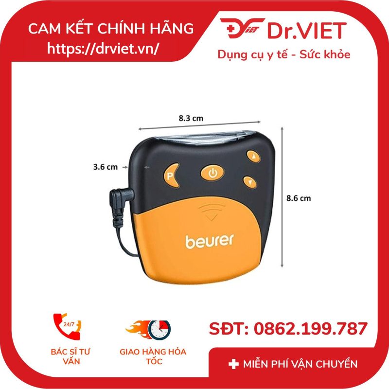 Thiết bị xung điện giảm đau Beurer EM27 13 Thiết bị xung điện giảm đau Beurer EM27