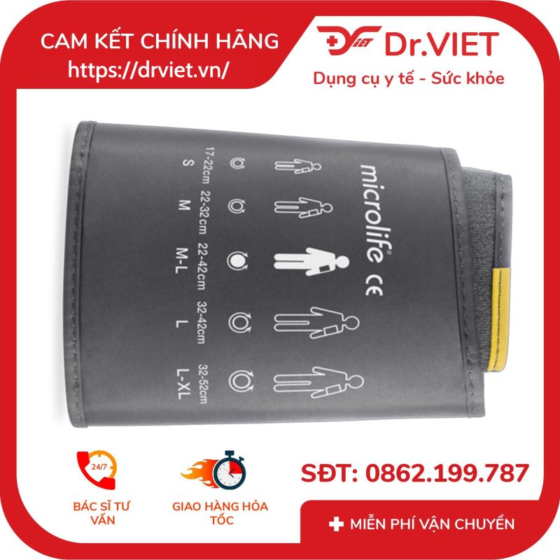 Túi hơi 4G Microlife Cuff 4G size M L 11 Túi hơi 4G Microlife Cuff 4G size M L