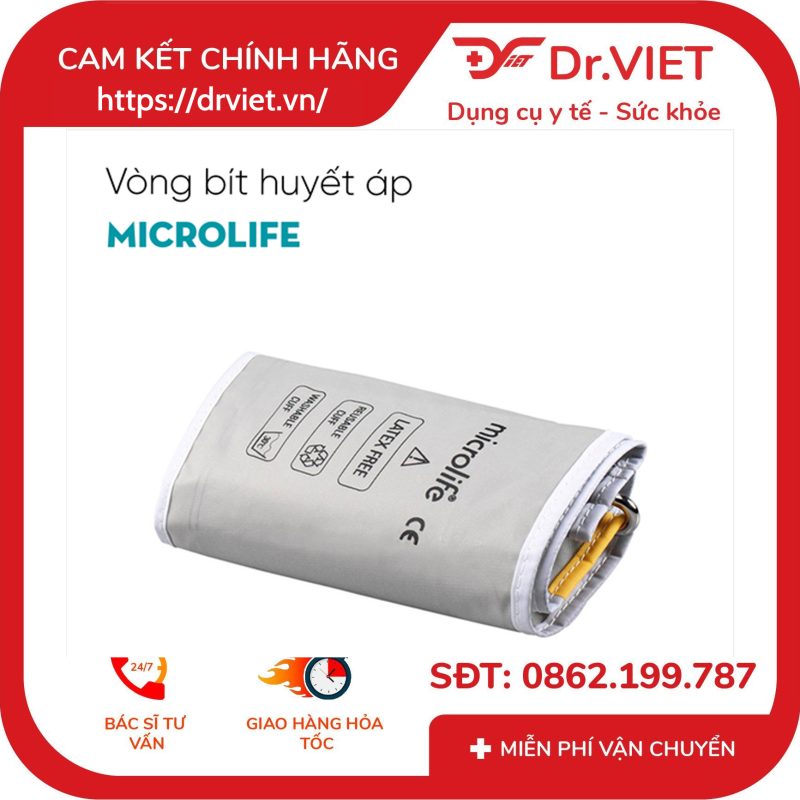 Túi hơi vòng bít huyết áp định khuôn Microlife Size M-L 10 Túi hơi vòng bít huyết áp định khuôn Microlife Size M-L