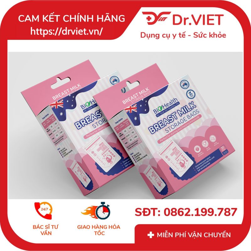 Túi trữ sữa Biohealth 150ml