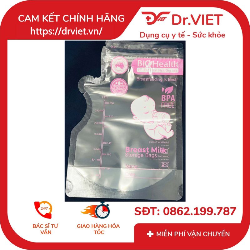 Alternative view of Túi trữ sữa Biohealth 150ml