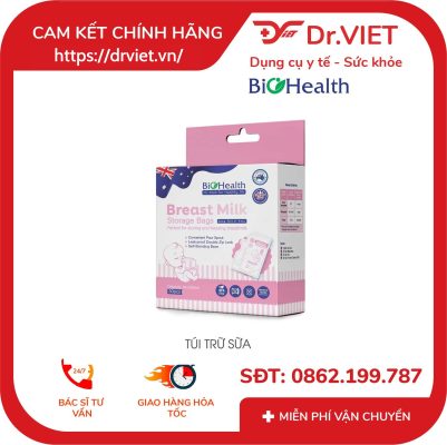 Túi trữ sữa Biohealth 150ml