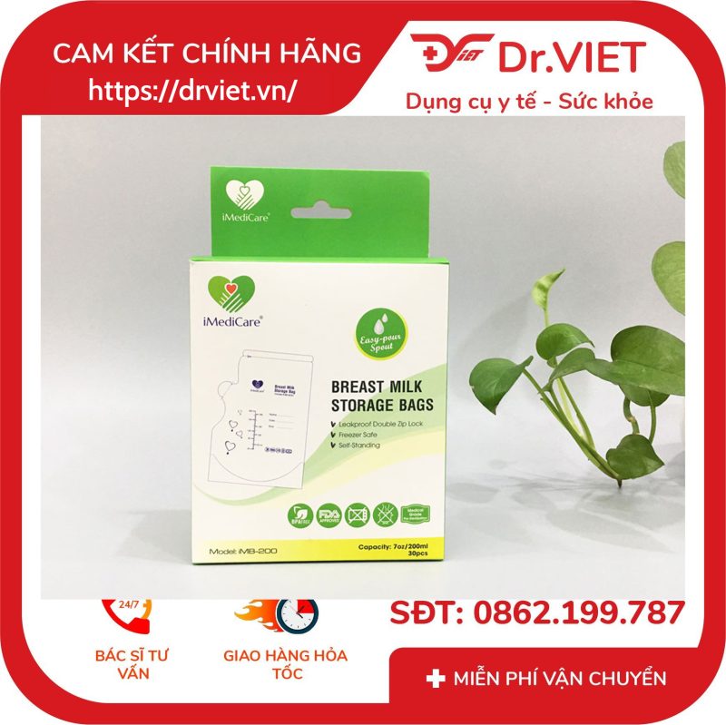 Túi trữ sữa Imedicare iMB-200