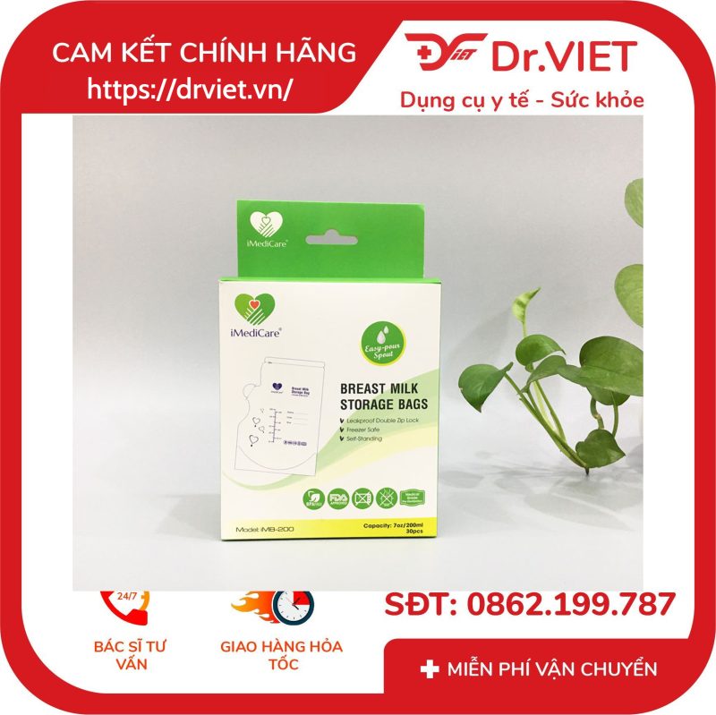 Túi trữ sữa iMediCare IMB-150