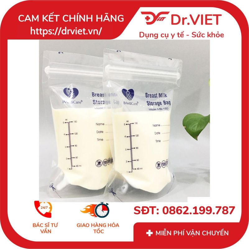Túi trữ sữa iMediCare IMB-150 14 Túi trữ sữa iMediCare IMB-150