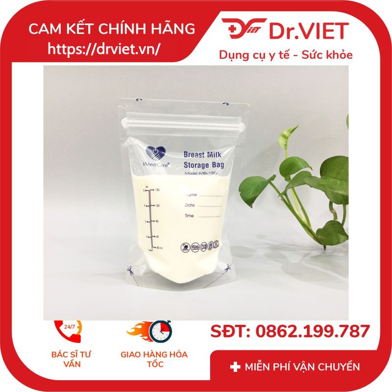 Túi trữ sữa iMediCare IMB-150