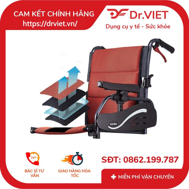 Xe Lăn Cao Cấp Karma VIP 515