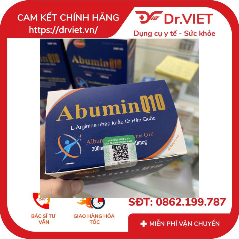 Alternative view of Viên uống ABUMIN Q10 hộp 50 viên tăng cường chức năng gan