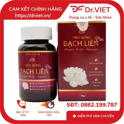 Viên uống Bạch Liên Plus điều hòa nội tiết tố 17 Viên uống Bạch Liên Plus điều hòa nội tiết tố