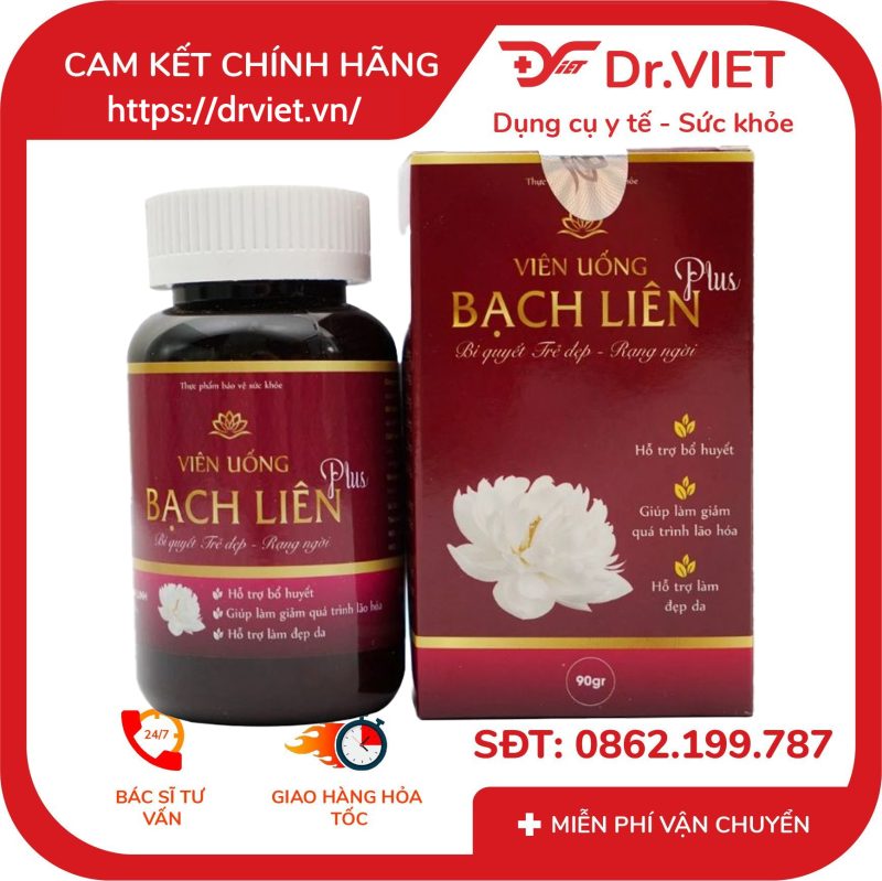 Viên uống Bạch Liên Plus điều hòa nội tiết tố