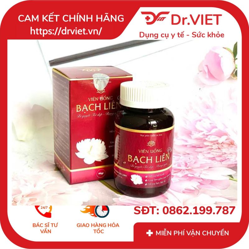 Viên uống Bạch Liên Plus điều hòa nội tiết tố 14 Viên uống Bạch Liên Plus điều hòa nội tiết tố